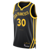 Mens Golden State Warriors Steph Curry Swingman City Edition Replica Jersey