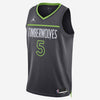 Junior Minnesota Timberwolves Anthony Edwards Statement Jersey