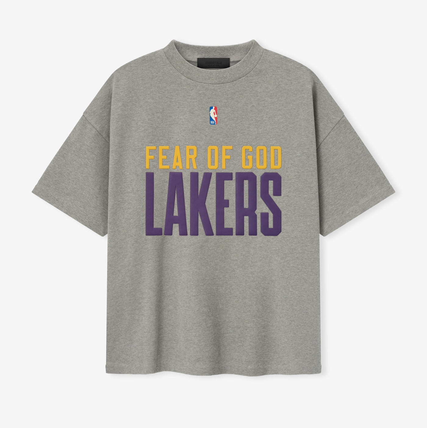NBA x Essentials Los Angeles Lakers Heavy Jersey 90's Fit T-Shirt