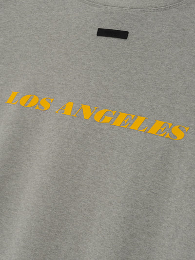 NBA x Essentials Los Angeles Lakers Heavy Jersey 90's Fit T-Shirt