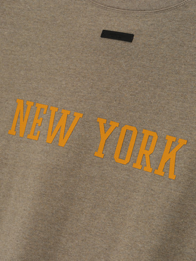 NBA x Essentials New York Knicks Heavy Jersey 90's Fit T-Shirt