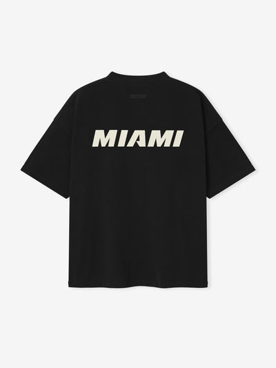 NBA x Essentials Miami Heat Heavy Jersey 90's Fit T-Shirt