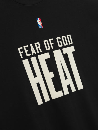 NBA x Essentials Miami Heat Heavy Jersey 90's Fit T-Shirt