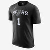 Mens San Antonio Spurs Wembanyama N&N T-Shirt
