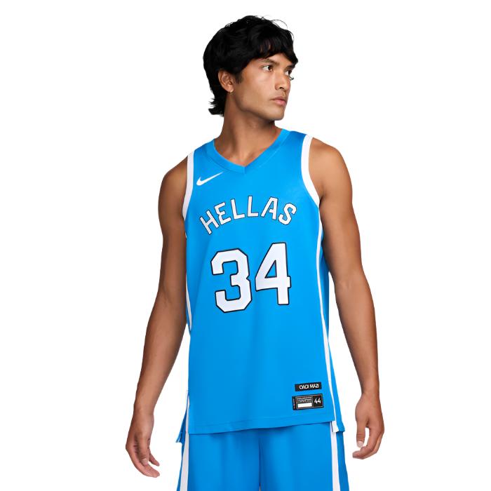 Mens Greece Giannis LMTD OLY24 Road Replica Jersey