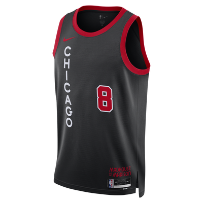 Mens Chicago Bulls Zach Lavine Swingman City Edition Replica Jersey