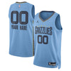 Boys Memphis Grizzlies Blank Statement Swingman Replica Jersey