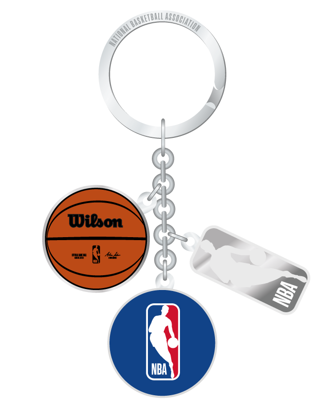 NBA LOGO Charm Keychain