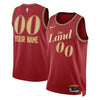 Boys Cleveland Cavaliers City Edition Swingman Replica Custom Jersey