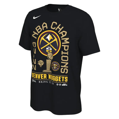 Boys Denver Nuggets NBA Finals 2023 Celebration Locker Room T-Shirt