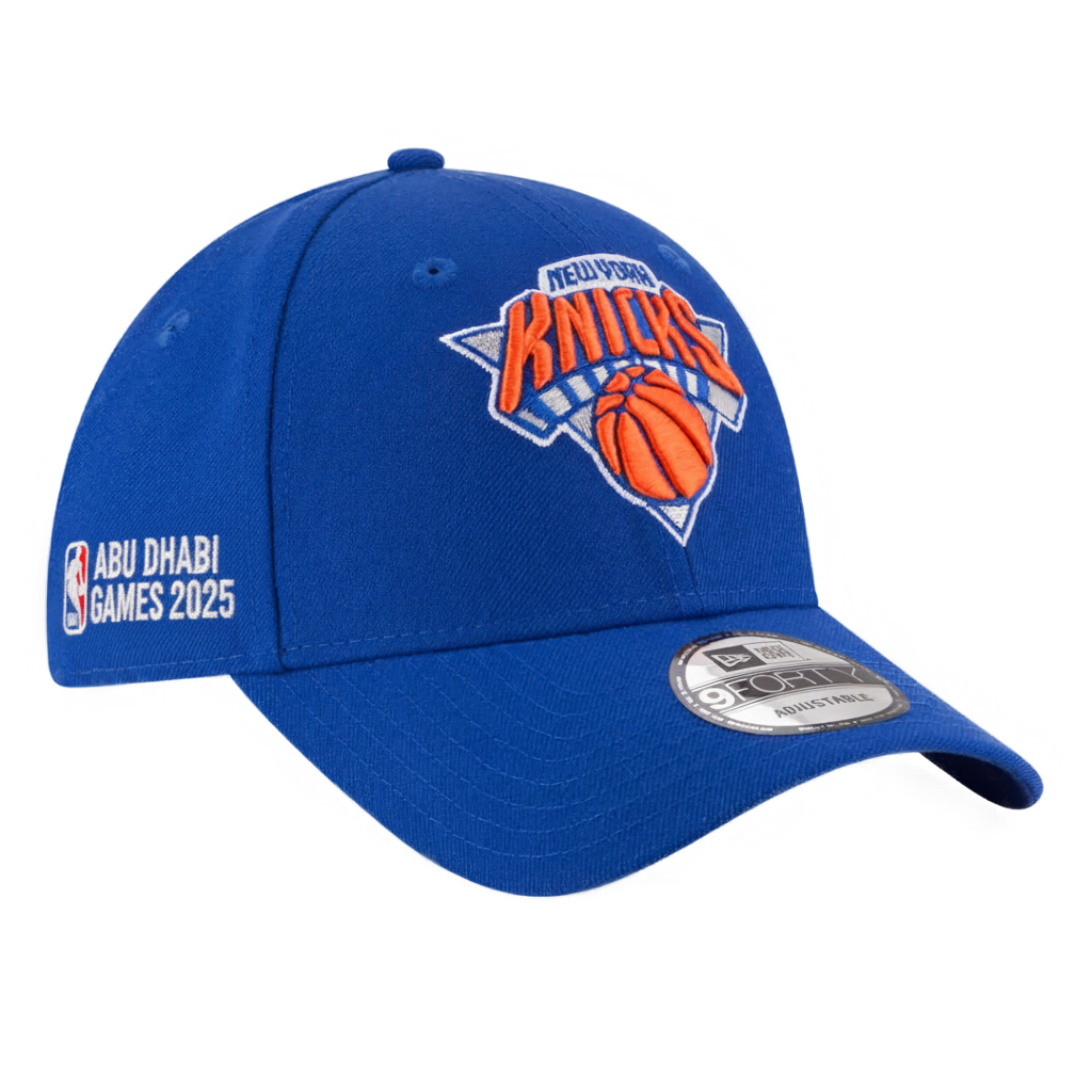 New York Knicks 940 Abu Dhabi Games 2025 Adjustable Cap
