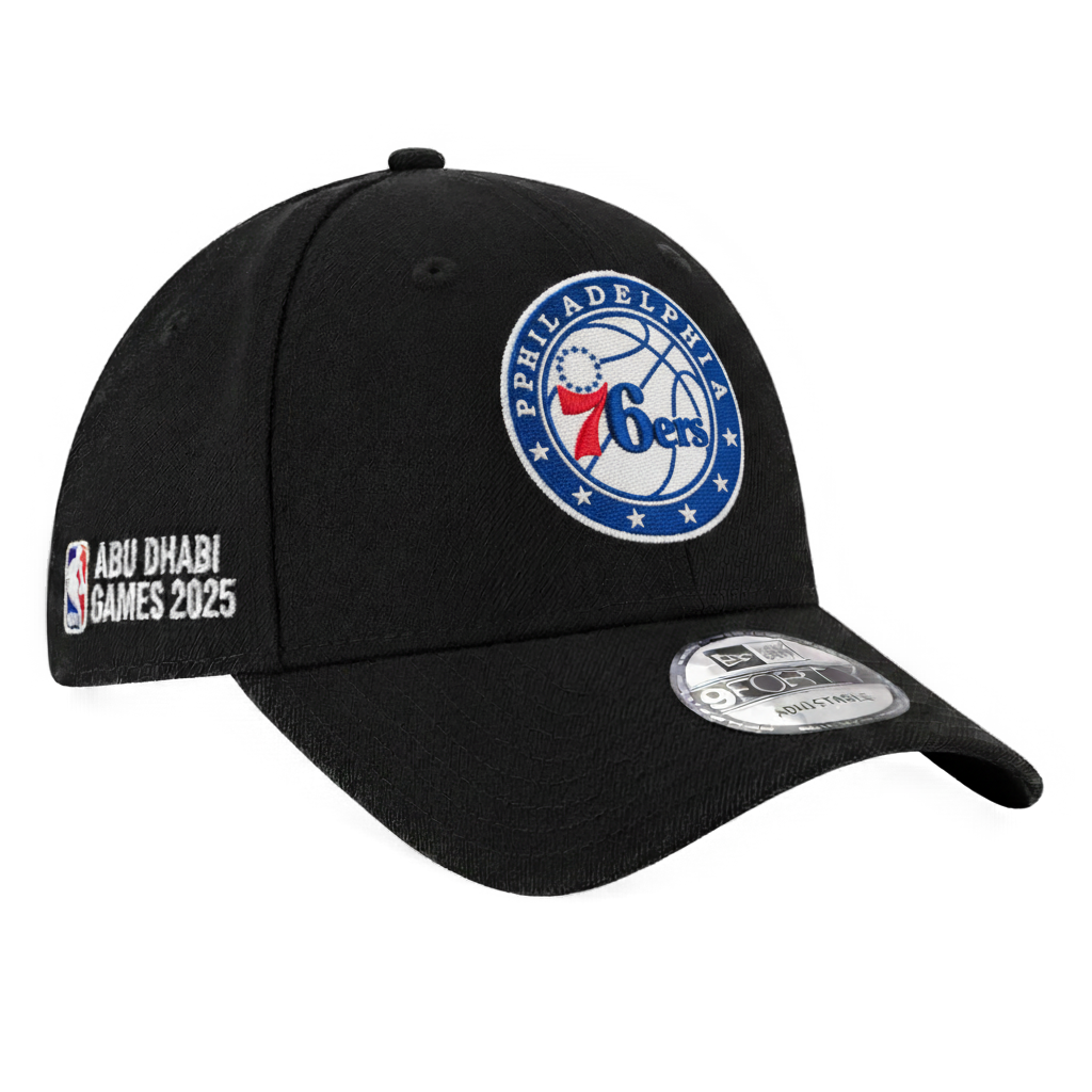 Philadelphia 76ers 940 Abu Dhabi Games 2025 Adjustable Cap