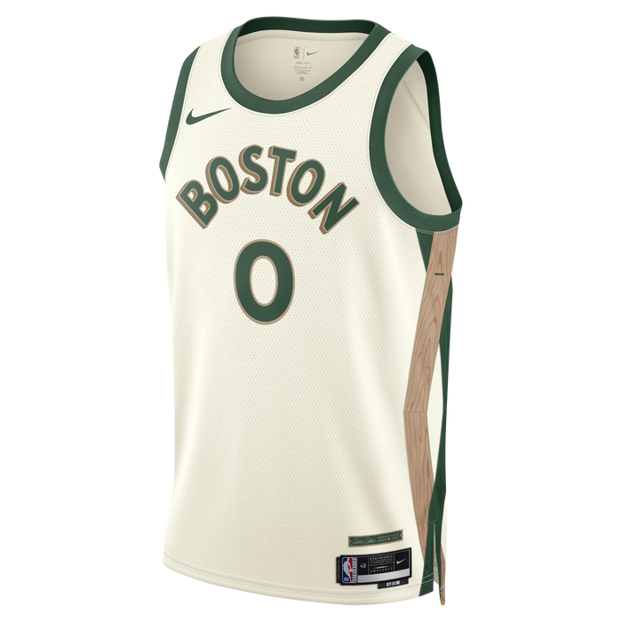 Mens Boston Celtics Jayson Tatum Swingman City Edition Replica Jersey