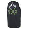 Boys Minn Timberwolves Blank Statement Swingman Replica Jersey