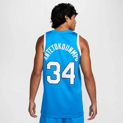 Mens Greece Giannis LMTD OLY24 Road Replica Jersey