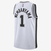 Mens San Antonio Spurs Wembanyama Association Replica Jersey