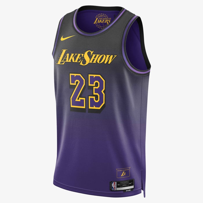 Mens Los Angeles Lakers Lebron James CE 24 Jersey