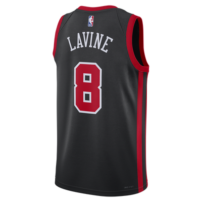 Mens Chicago Bulls Zach Lavine Swingman City Edition Replica Jersey