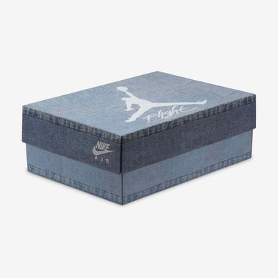 Womens Air Jordan 4 Retro Tex Denim Shoe