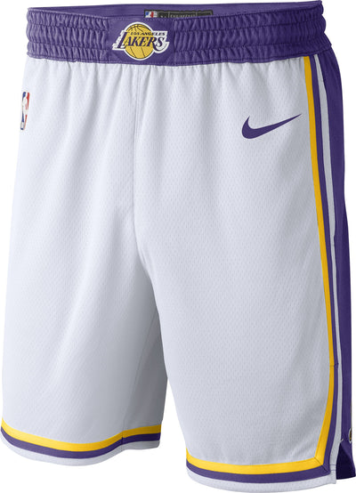 Mens Los Angeles Lakers Dri-Fit Swingman Replica Shorts
