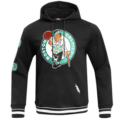 Mens Boston Celtics Retro Classic Fleece Hoodie