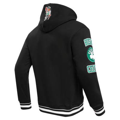 Mens Boston Celtics Retro Classic Fleece Hoodie