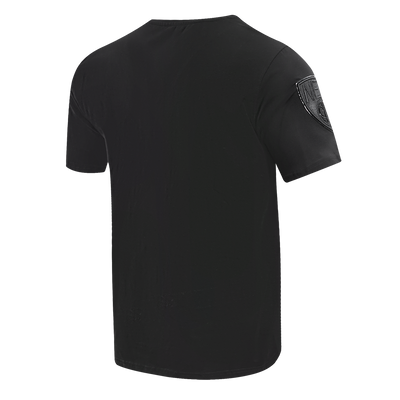 Mens Brooklyn Nets Classic Triple Black T-Shirt