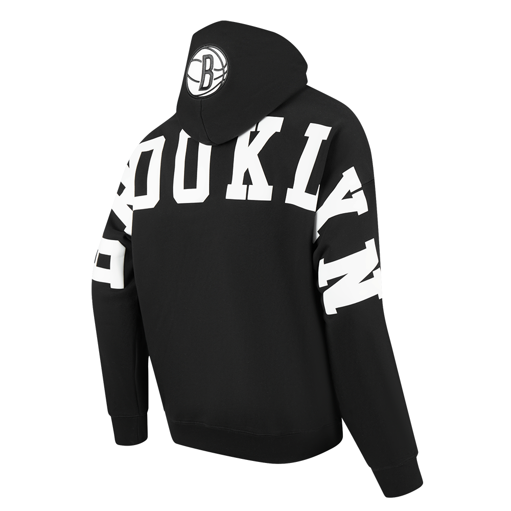 Mens Brooklyn Nets Wingspan Fleece Hoodie