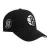 Mens Brooklyn Nets Classic Logo Snapback Cap