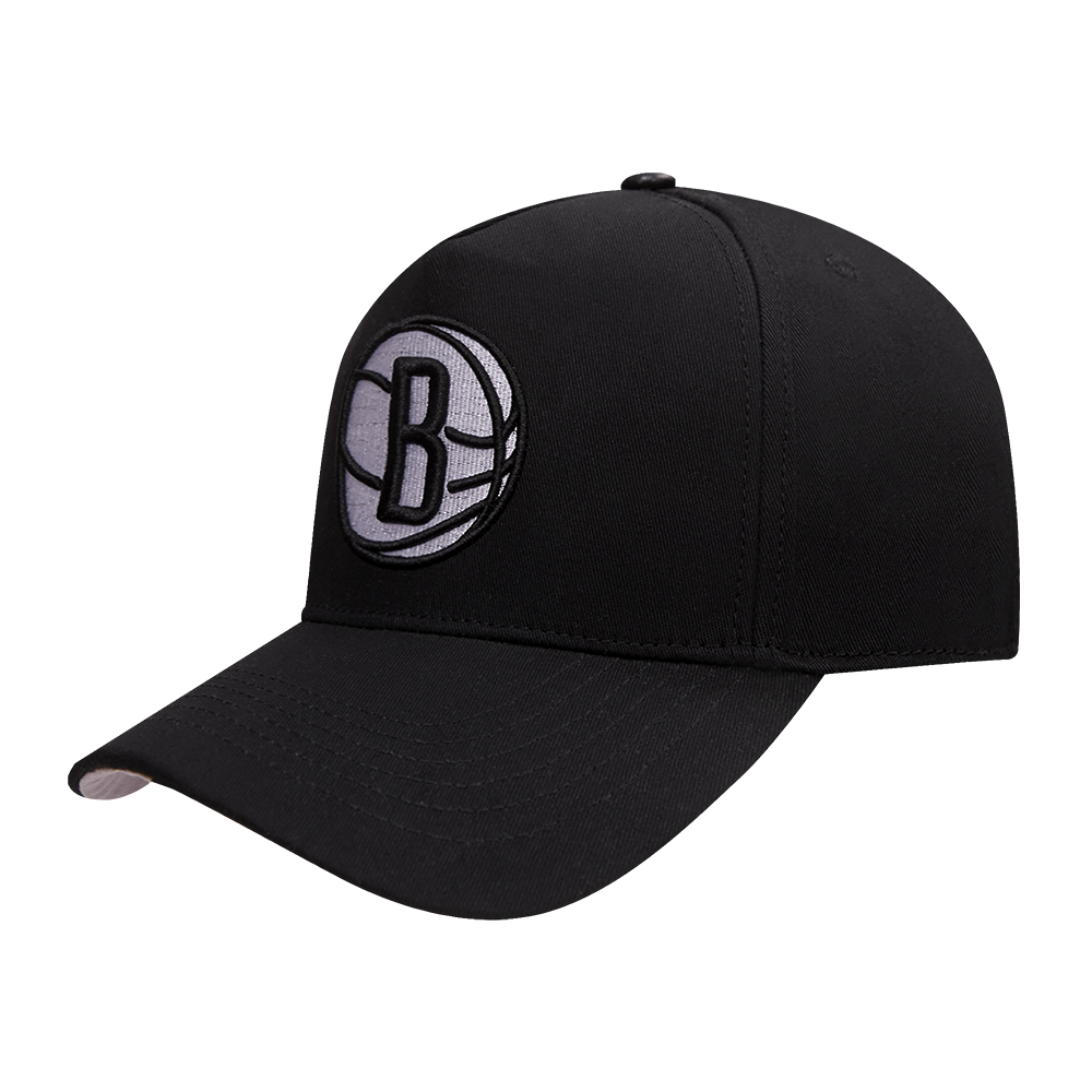 Mens Brooklyn Nets Classic Logo Snapback Cap