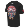 Mens Chicago Bulls Paradise Drop Shoulder T-Shirt