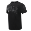 Mens Chicago Bulls Classic Triple Black T-Shirt