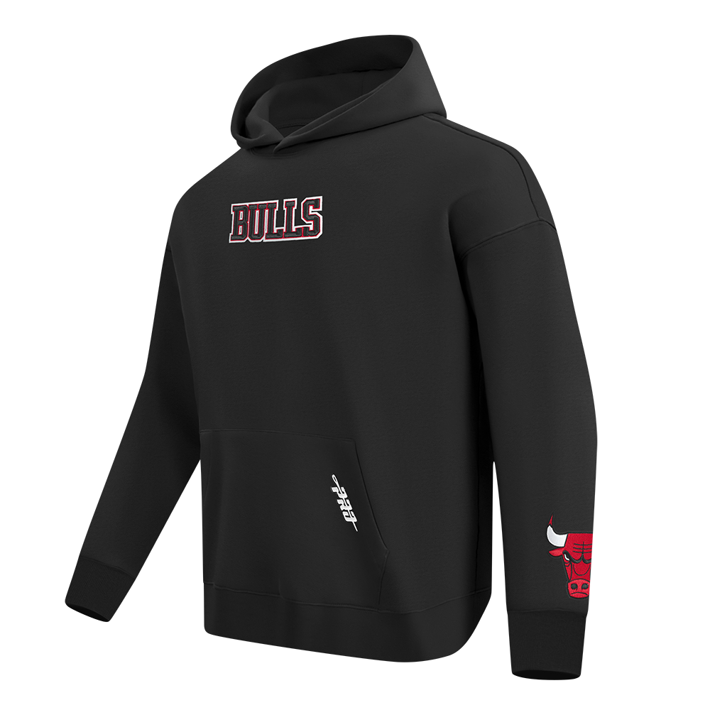 Mens Chicago Bulls Wingspan Fleece Hoodie