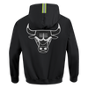 Mens Chicago Bulls Hi-Vis FZ Fleece Hoodie