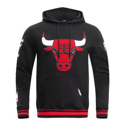 Mens Chicago Bulls Retro Classic Fleece Hoodie