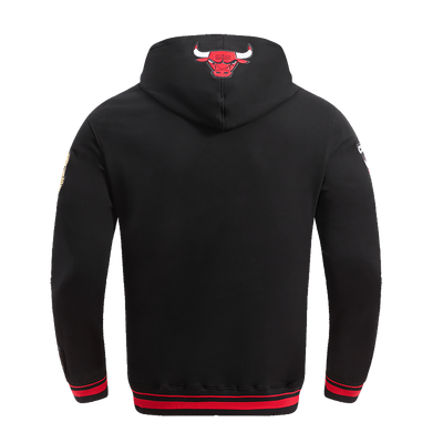 Mens Chicago Bulls Retro Classic Fleece Hoodie