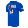 Mens Dallas Mavericks Split Logo T-Shirt