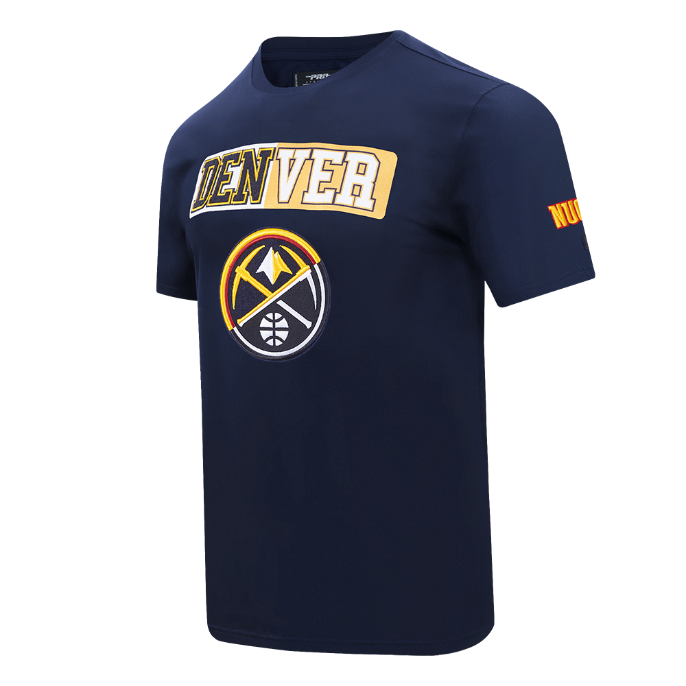 Mens Denver Nuggets Split Logo T-Shirt