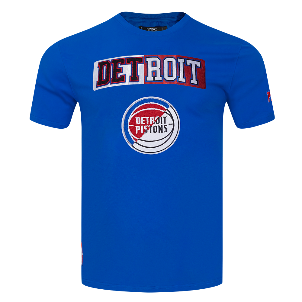 Mens Detroit Pistons Split Logo T-Shirt