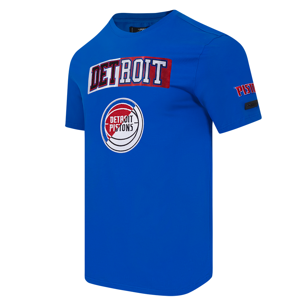 Mens Detroit Pistons Split Logo T-Shirt