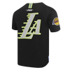 Mens Los Angeles Lakers Hi-Vis T-Shirt