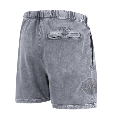 Mens Los Angeles Lakers Washed Classic Short