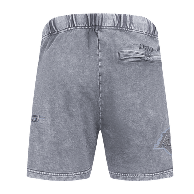 Mens Los Angeles Lakers Washed Classic Short