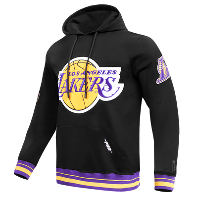 Mens Los Angeles Lakers Retro Classic Fleece Hoodie