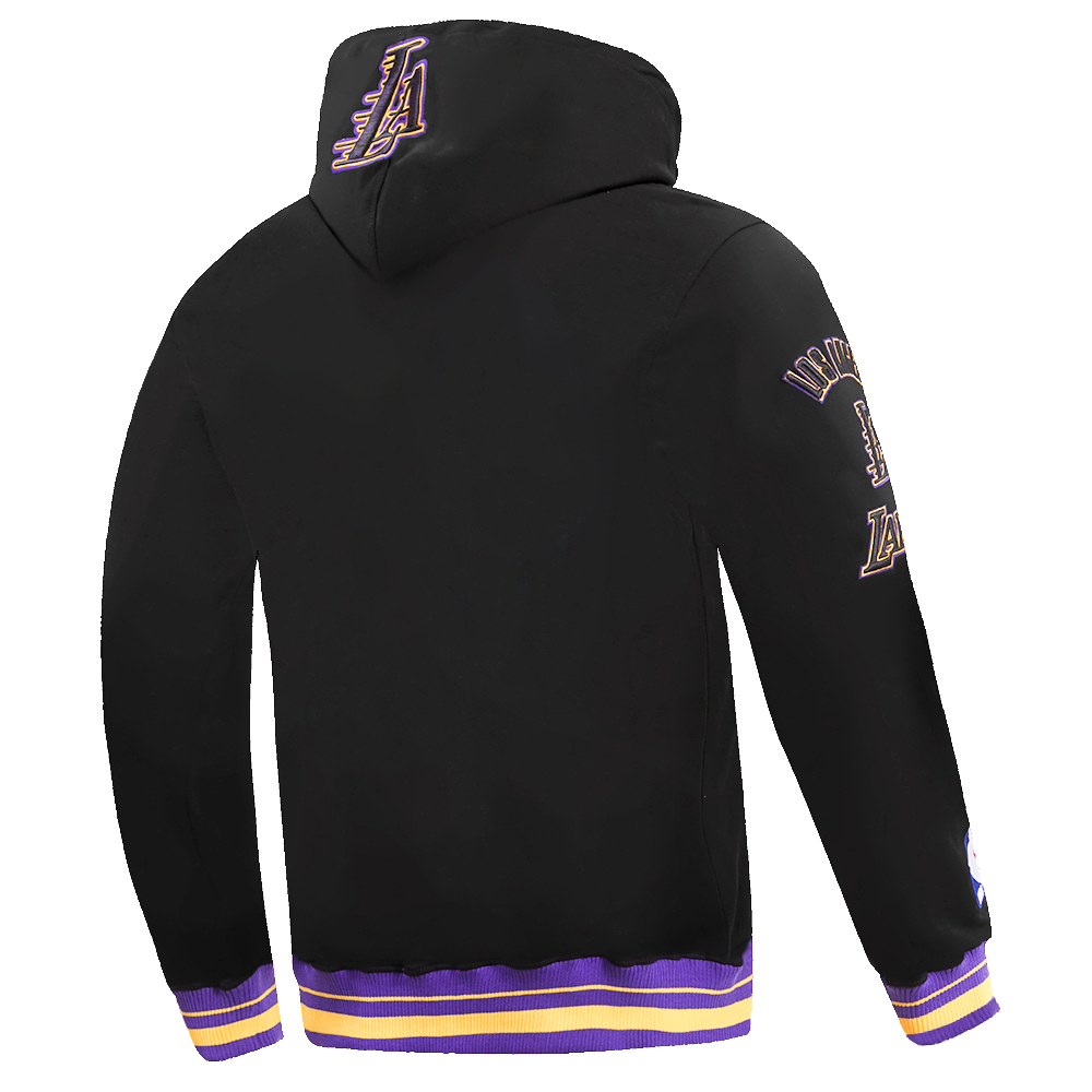 Mens Los Angeles Lakers Retro Classic Fleece Hoodie