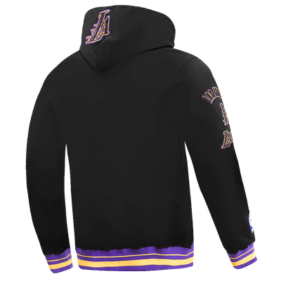 Mens Los Angeles Lakers Retro Classic Fleece Hoodie