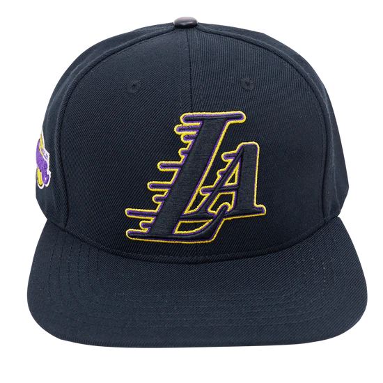 Mens Los Angeles Lakers Classic Logo Snapback Cap