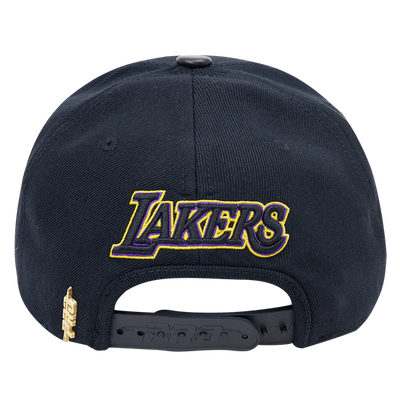 Mens Los Angeles Lakers Classic Logo Snapback Cap