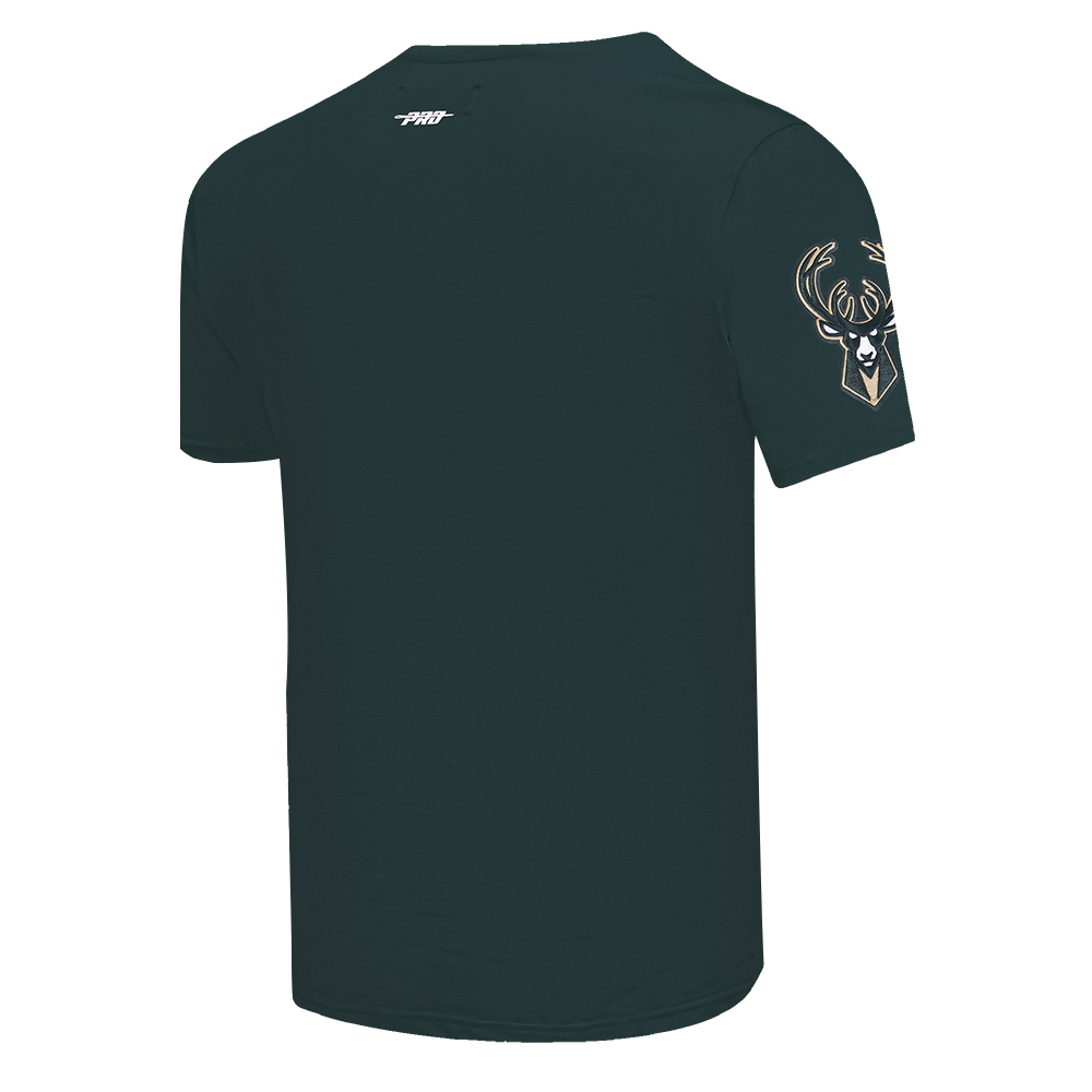 Mens Milwaukee Bucks Split Logo T-Shirt