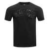 Mens Milwaukee Bucks Classic Triple Black T-Shirt